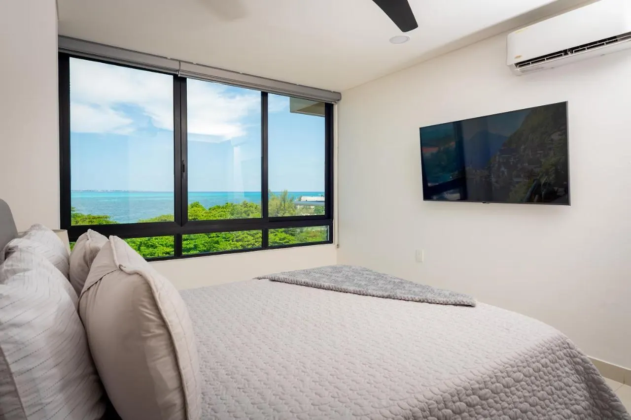 Aloja Oceanview In The Hotel Zone Cancún Appartement